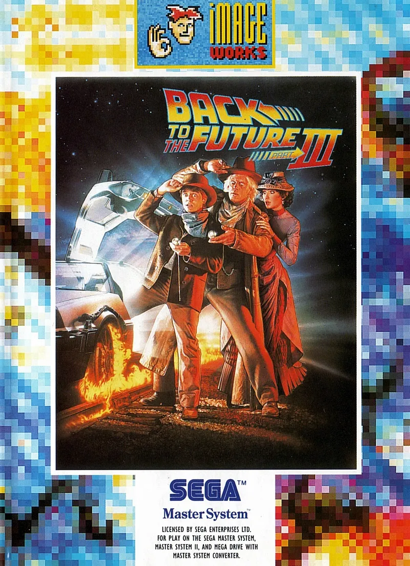 Back to the Future Part III box art