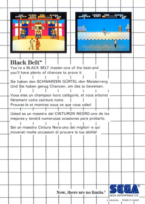Black Belt box back
