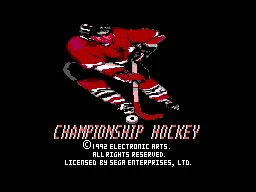 Championship Hockey screenshot