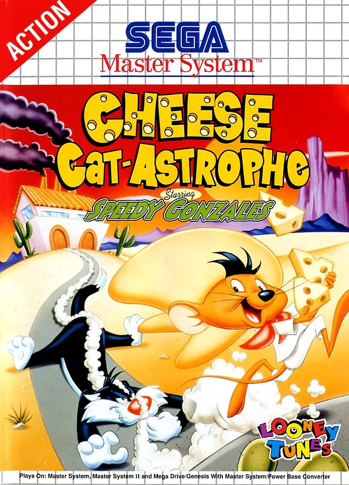 Cheese Cat-Astrophe Starring Speedy Gonzales box art