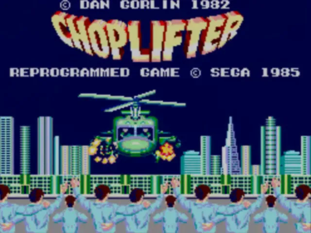 Choplifter screenshot