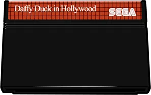 Daffy Duck in Hollywood cart