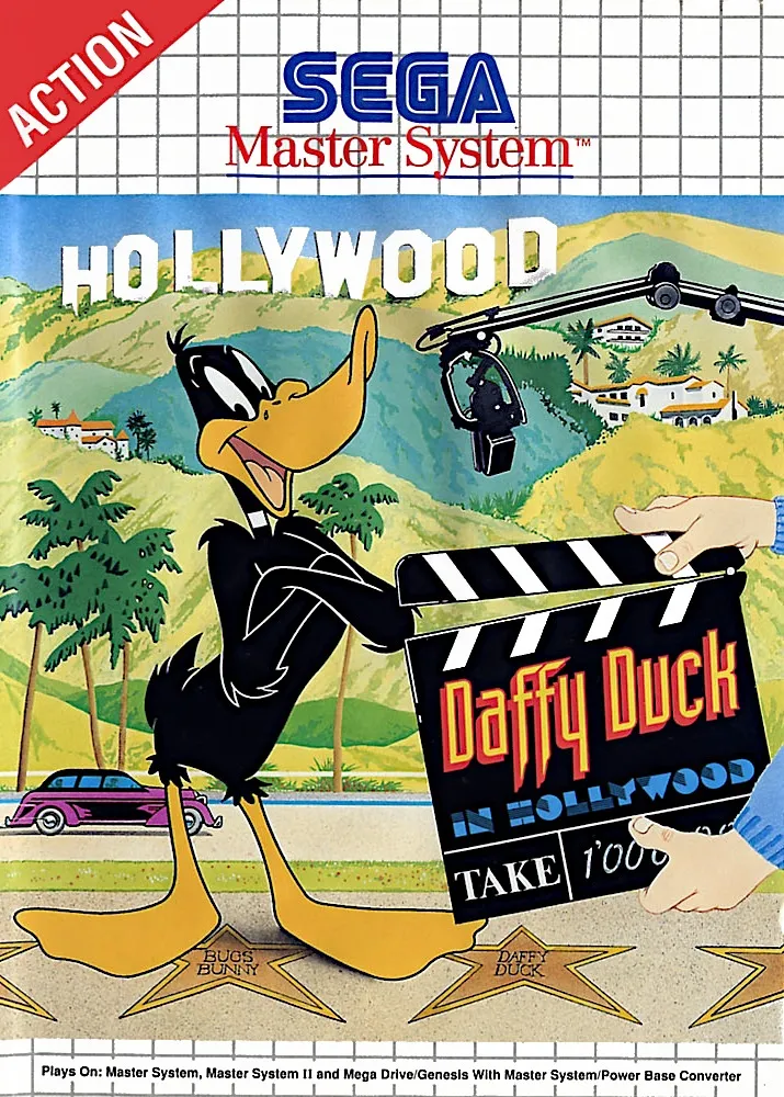 Daffy Duck in Hollywood box art