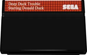 Deep Duck Trouble Starring Donald Duck cart