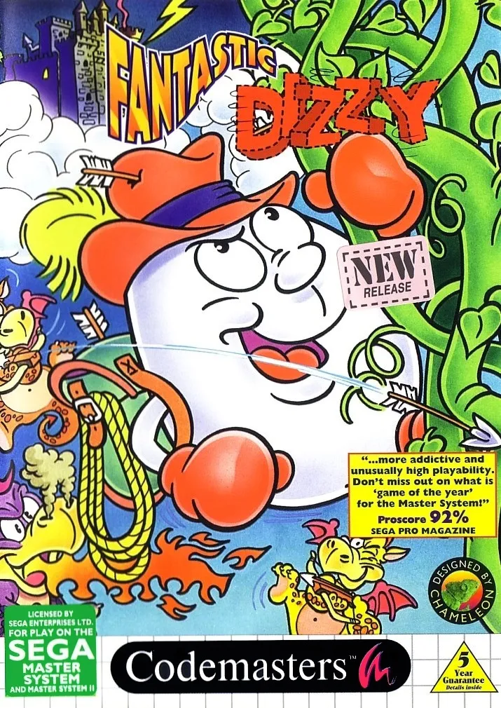 Fantastic Dizzy box art