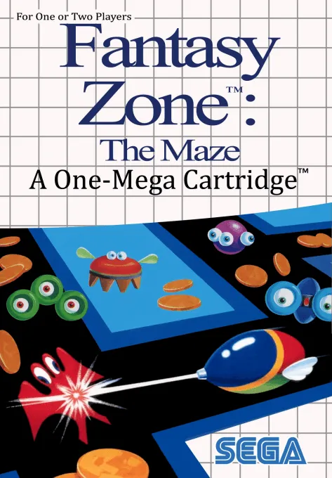 Fantasy Zone: The Maze box art