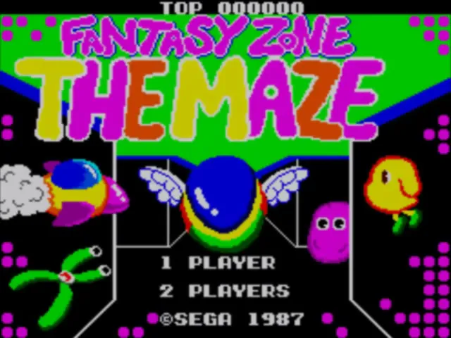 Fantasy Zone: The Maze screenshot