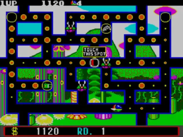Backdrop artwork for Fantasy Zone: The Maze