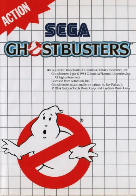 Ghostbusters box art