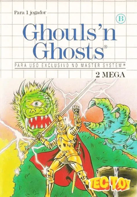 Ghouls 'n Ghosts box art