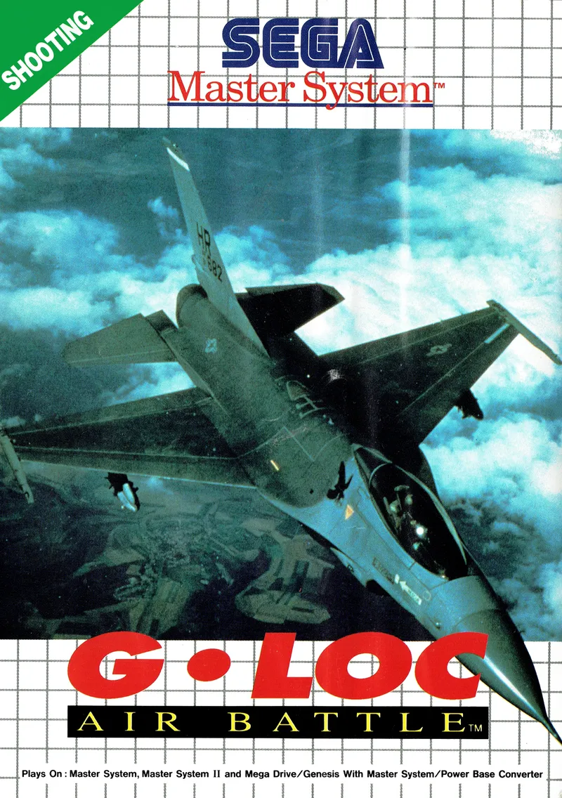 G-LOC Air Battle box art