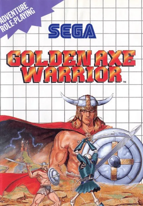 Golden Axe Warrior box art