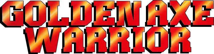 Golden Axe Warrior logo