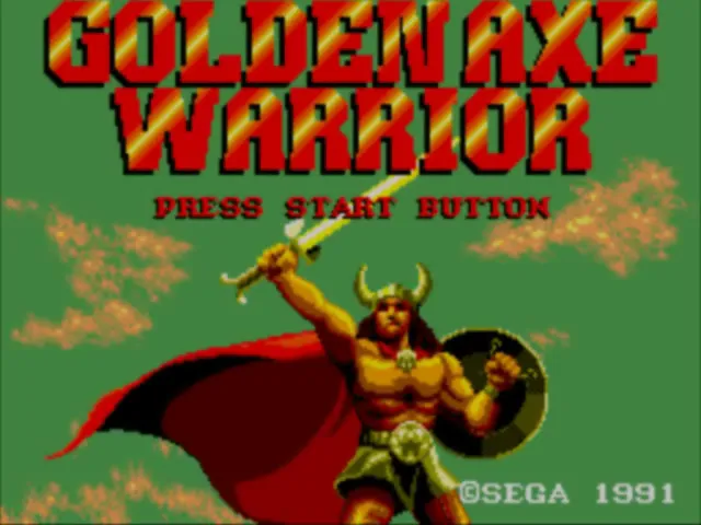 Golden Axe Warrior screenshot