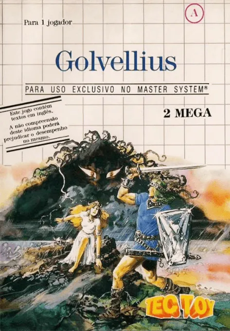 Golvellius: Valley of Doom box art
