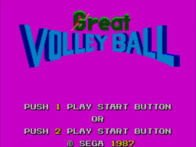 Great Volleyball screenshot