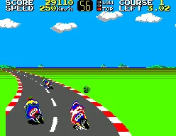 Hang-On screenshot