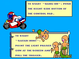 Hang-On & Safari Hunt screenshot