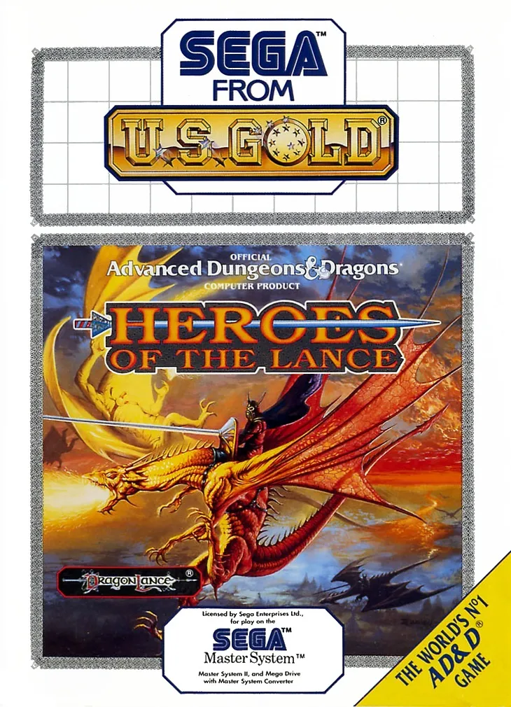 Heroes of the Lance box art