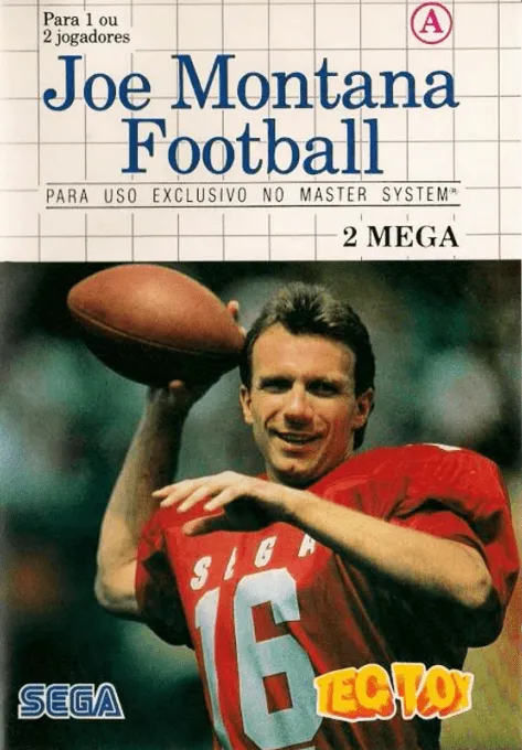 Joe Montana Football box art