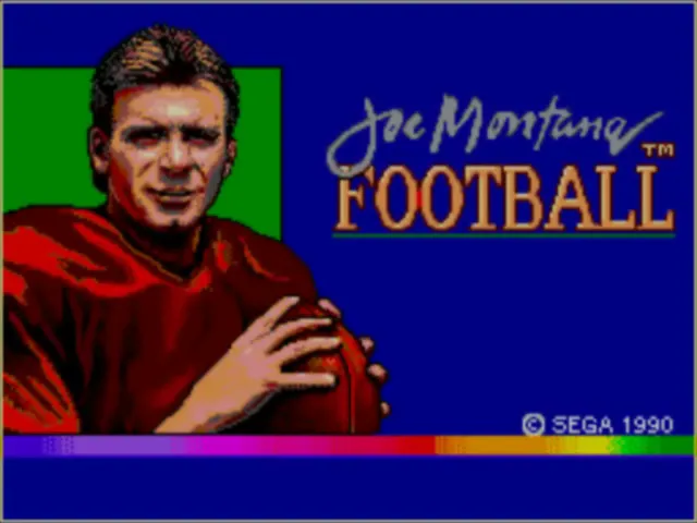 Joe Montana Football screenshot