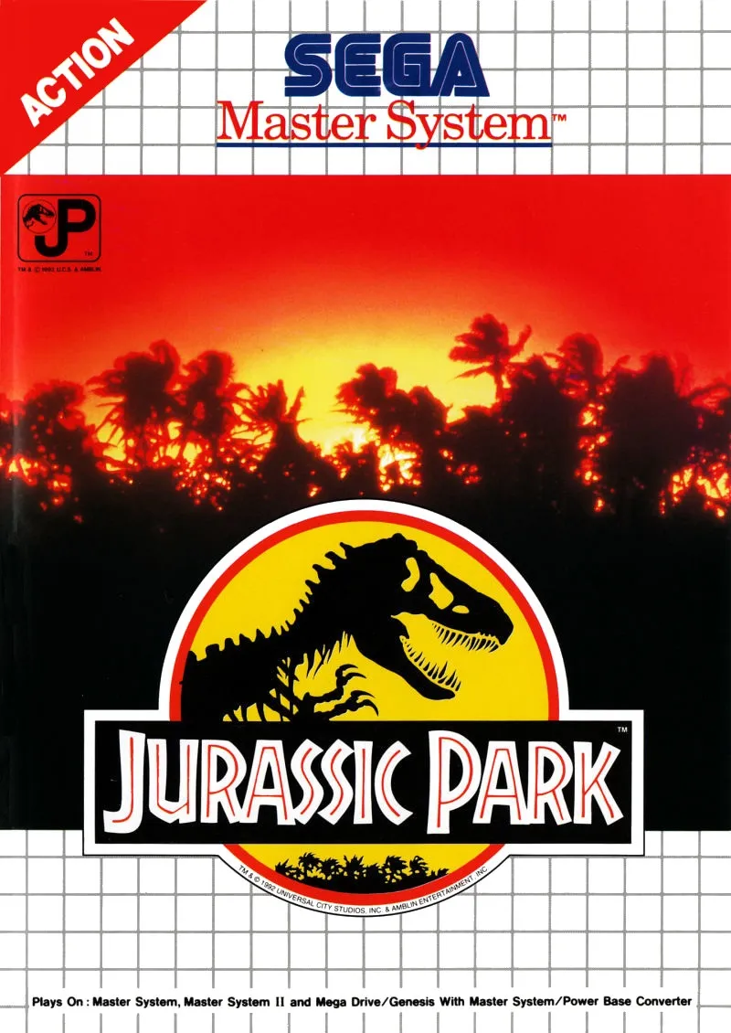 Jurassic Park box art