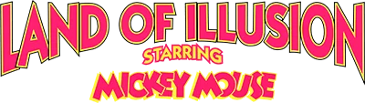 Land of Illusion Starring Mickey Mouse logo