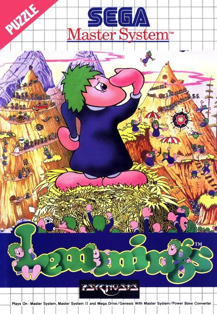 Lemmings box art