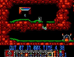 Lemmings screenshot