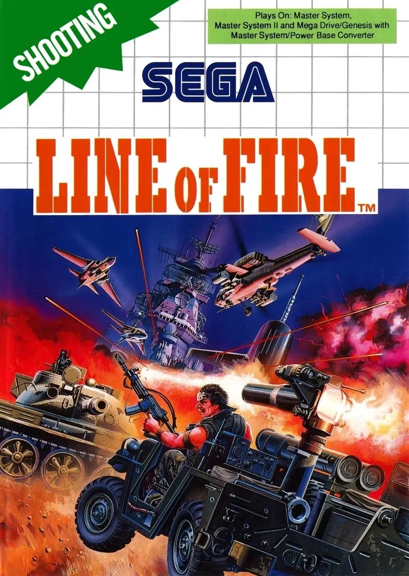 Line of Fire box art