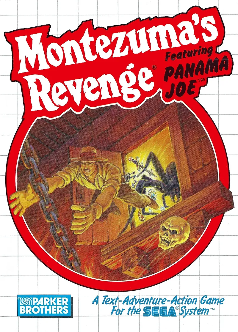 Montezuma's Revenge Featuring Panama Joe box art