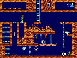 Backdrop artwork for Montezuma's Revenge Featuring Panama Joe