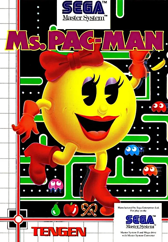 Ms. Pac-Man box art