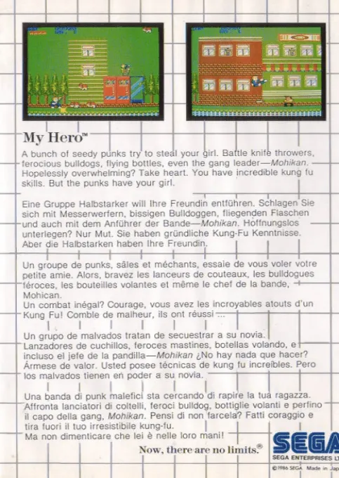 My Hero box back