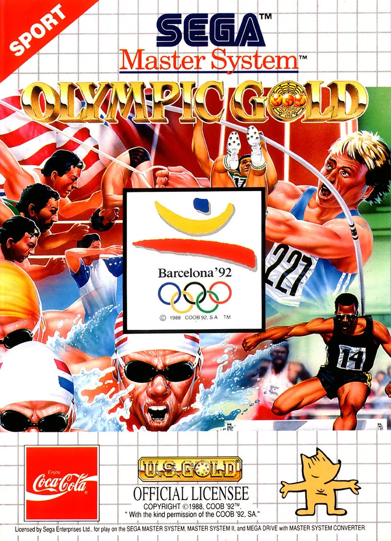 Olympic Gold: Barcelona '92 box art