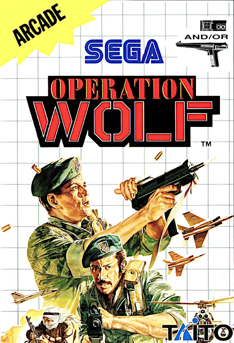 Operation Wolf box art