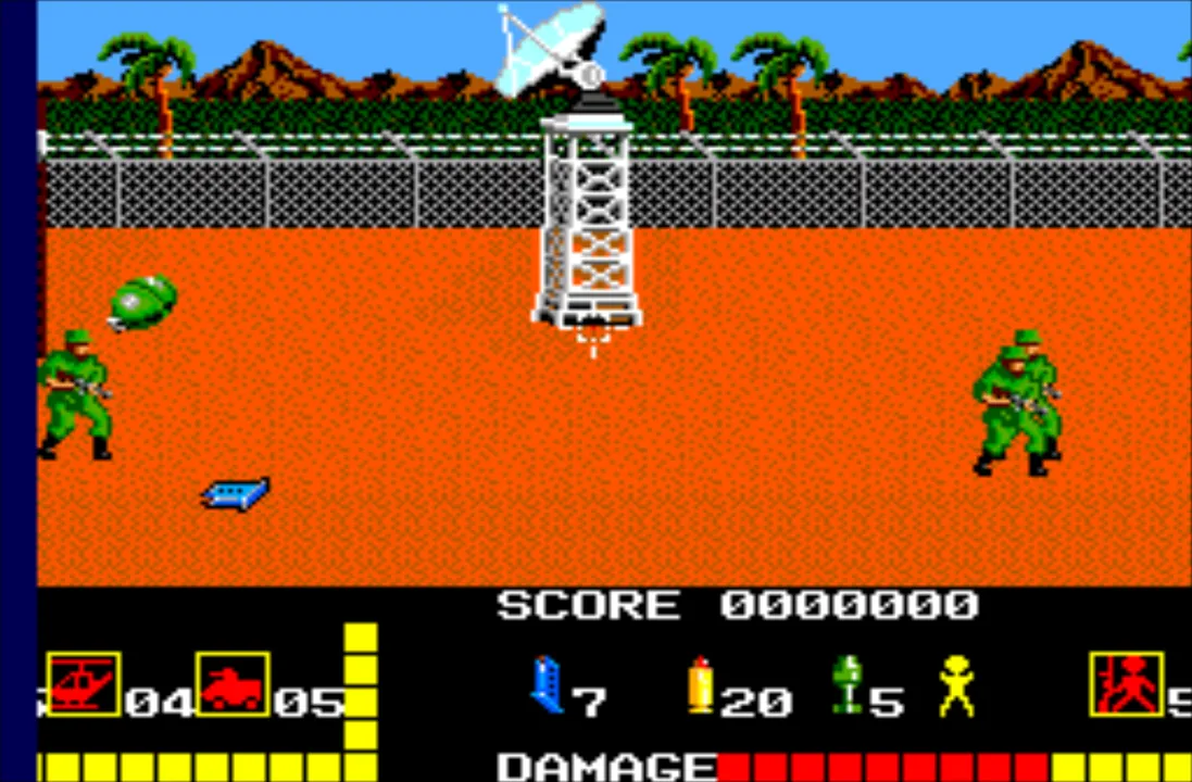 Operation Wolf screenshot