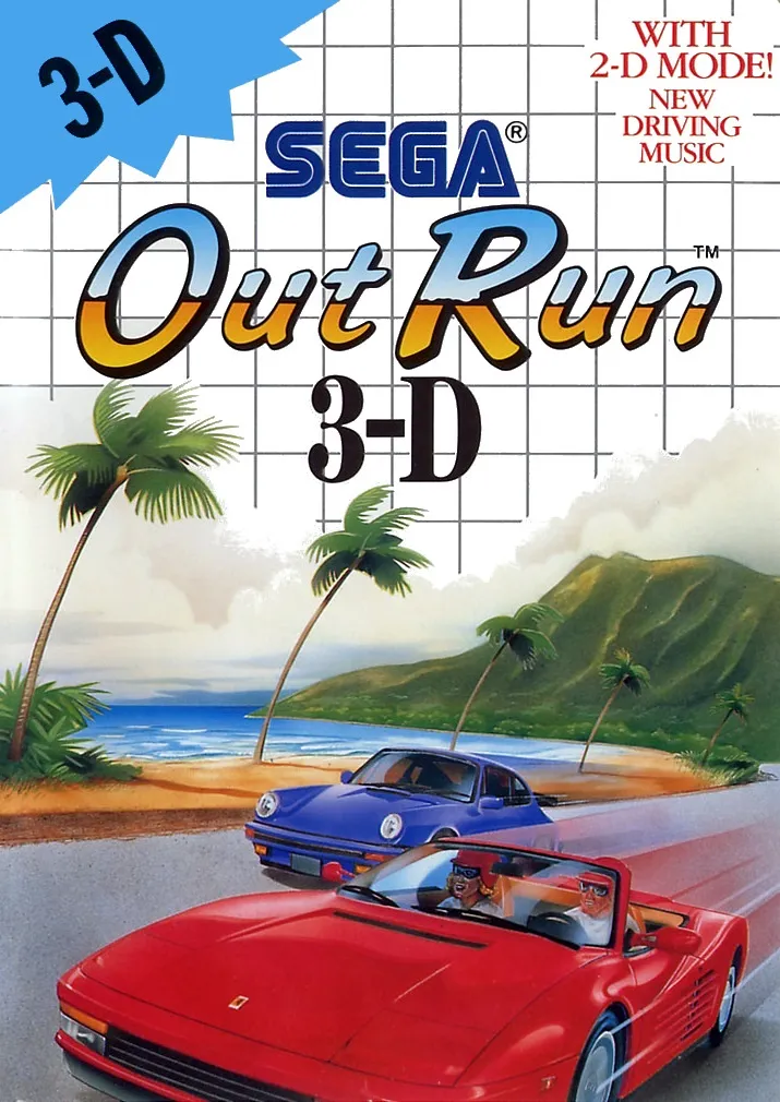 OutRun 3-D box art