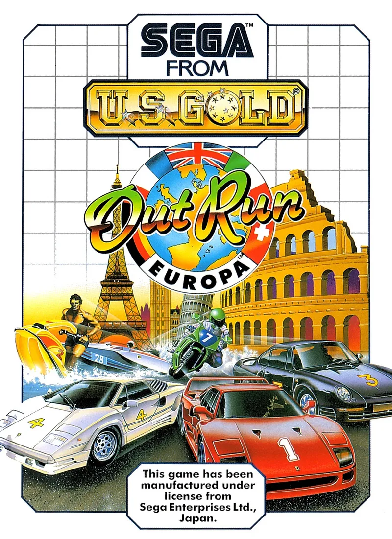 OutRun Europa box art