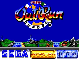 OutRun Europa screenshot