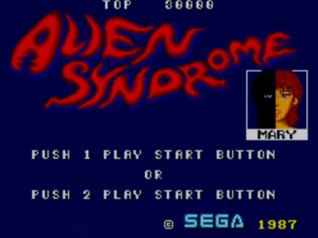 Alien Syndrome screenshot