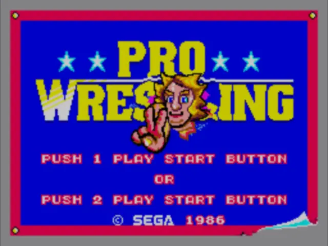 Pro Wrestling screenshot