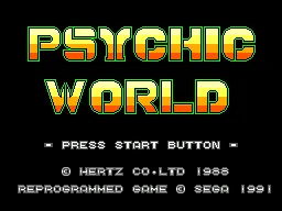 Psychic World screenshot