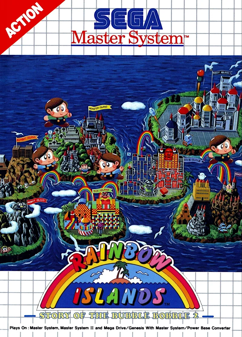 Rainbow Islands: The Story of Bubble Bobble 2 box art