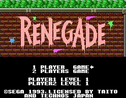 Renegade screenshot