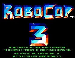 RoboCop 3 screenshot