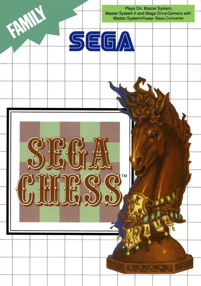 Sega Chess box art