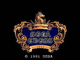 Sega Chess screenshot