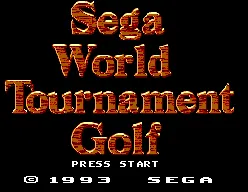 Sega World Tournament Golf screenshot