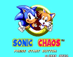 Sonic the Hedgehog Chaos screenshot